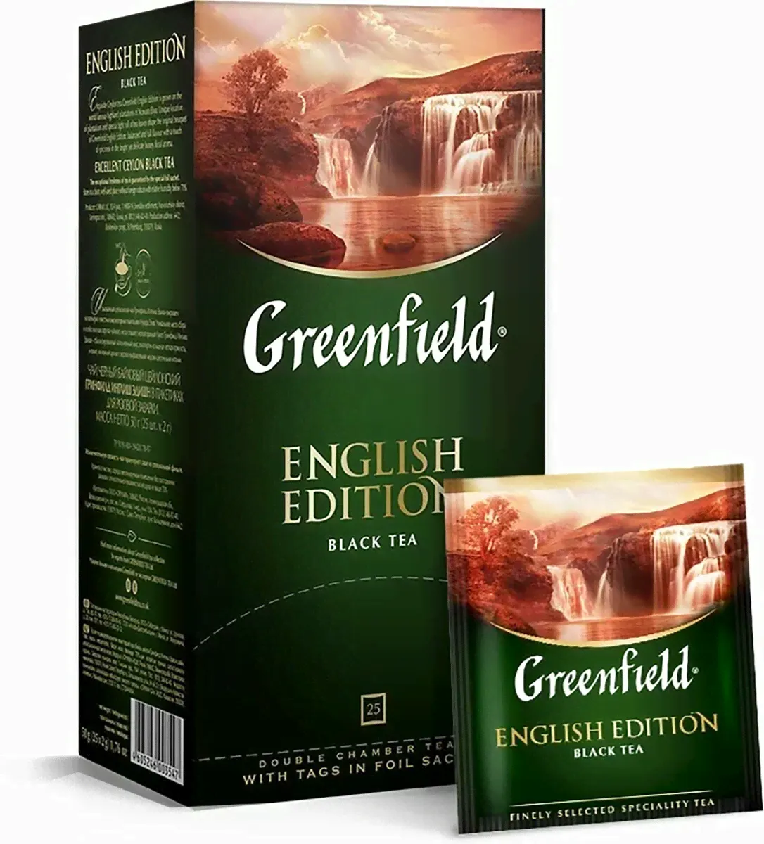 Greenfield Greenfield English Edition (2гх25п) чай пак.черн.-0