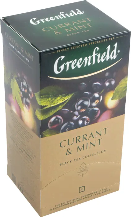 Чай черный Greenfield Currant&Mint 25*1.8г-2