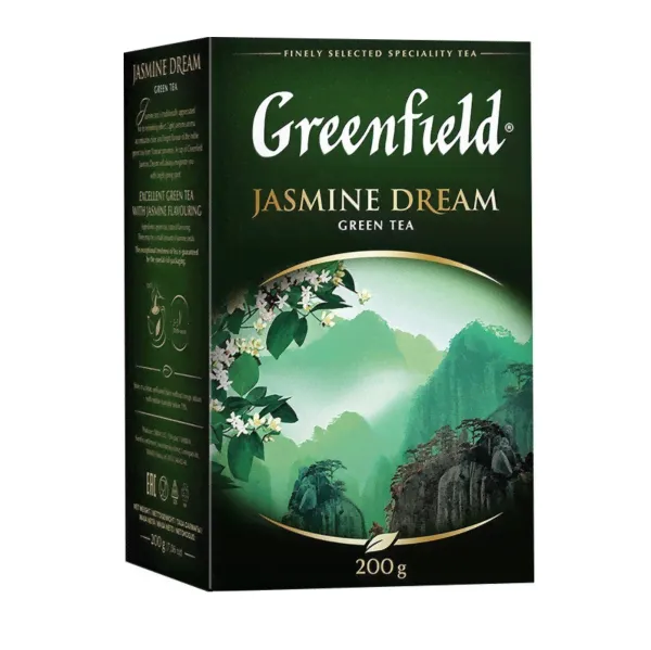 Чай зеленый Greenfield Jasmine Dream 200 грамм-0