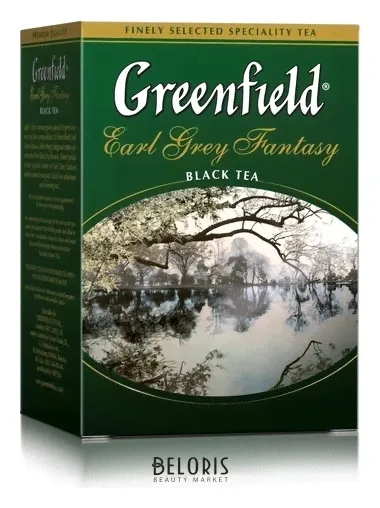 Greenfield Чай черный Greenfield Earl Grey Fantazy листовой 100г 0426-14-0