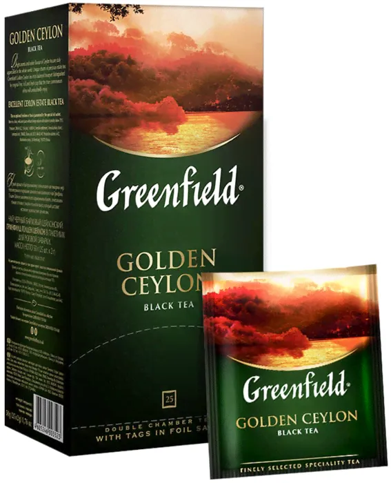Чай черный Greenfield Golden Ceylon 25*2г-4
