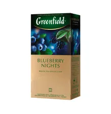 Чай Greenfield "Blueberry Nights" черный, пакетированный, 25 шт