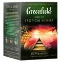 Чай Greenfield Tropical Sunset травяной в пирамидках, 20х1.8г