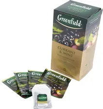 Чай черный Greenfield Currant&Mint 25*1.8г