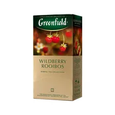 Чай Greenfield Wildberry Rooibos / Гринфилд Ройбуш , 25 пакетиков