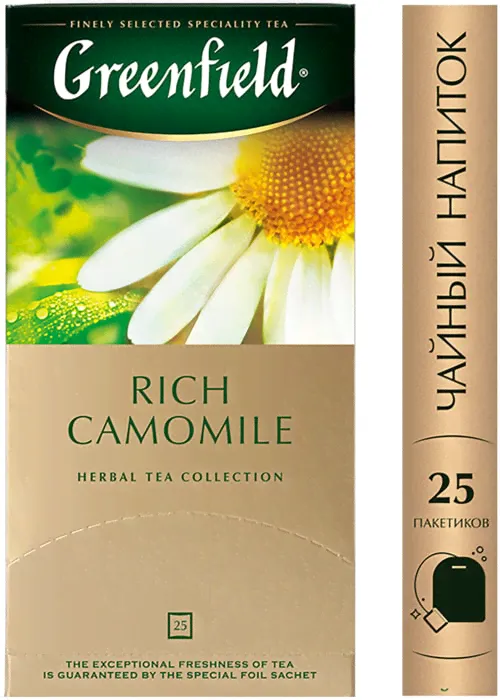 Чай травяной Greenfield Rich Camomile 25*1.5г-4