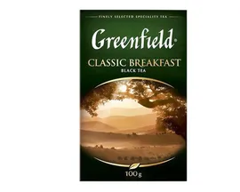 Чай черный листовой Greenfield Classic Breakfast, 100 г (Гринфилд)