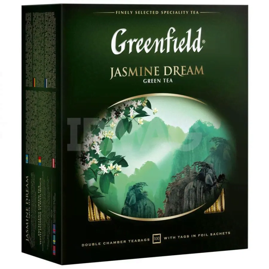 Чай зеленый Greenfield Jasmine Dream (100 шт)-0