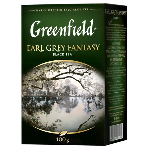 Чай черный листовой Earl Grey Fantasy Greenfield 100 гр-0