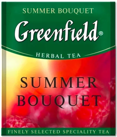 Фруктовый чай Greenfield Summer Bouquet, 100 пак.-0
