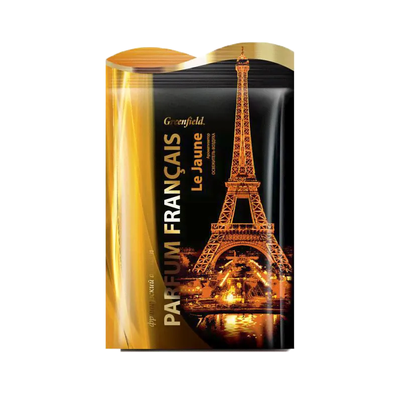 Ароматизатор-освежитель воздуха Greenfield Parfum Francais Le Janue,желтый, пакетБХ-29