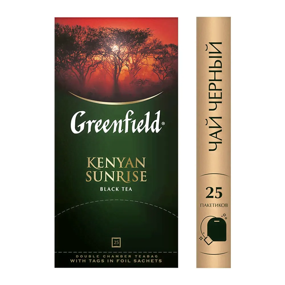 Чай черный Greenfield Kenyan sunrise 25пак-0