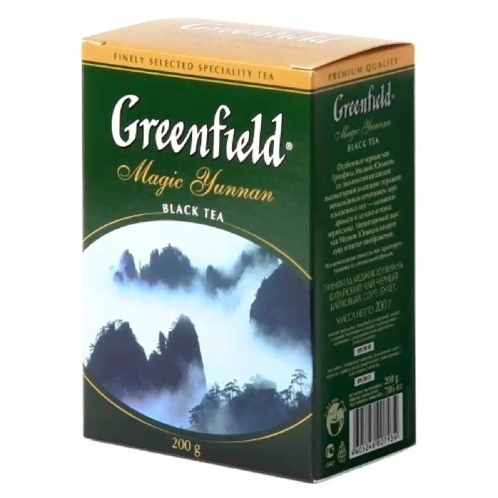 Чай черный листовой Greenfield Magic Yunnan (Гринфилд Меджик Юньнань), 200 г-0