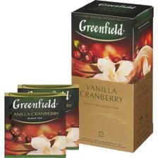 Чай Greenfield Vanilla Cranberry черный фольгир. 25пак/уп 1118-10