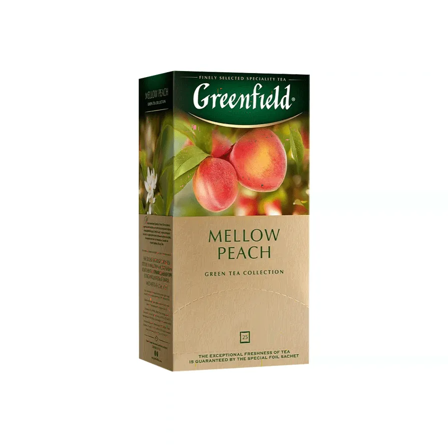 Чай Greenfield Mellow Peach зеленый 25 пак.*1,5 гр-0