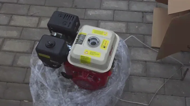 Распаковка и обкатка бензо-двигателя Skiper gx 170F