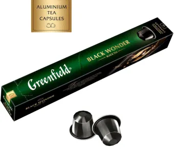 Чай в капсулах для кофемашин Nespresso® Greenfield Black Wonder-0