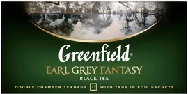 Чай черный Greenfield Earl Grey Fantasy 25*2г