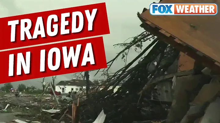 Widespread Damage In Greenfield, Iowa Following Direct Tornado Hit