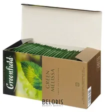 Greenfield Чай Greenfield Green Melissa зеленый фольгир.25пак/уп 0435-10