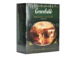 Чай Greenfield English Edition черный в пакетиках 100 шт-0