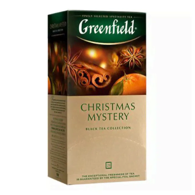 Чай черный Greenfield Christmas Mystery 25 пакетиков-0