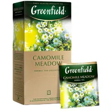 Чай Greenfield Camomile Meadow травяной в пакетиках, 25х1.5г