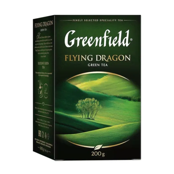 Чай зеленый Greenfield Flying Dragon 200 грамм