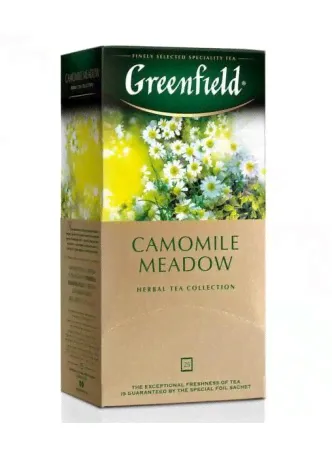 Чай травяной Greenfield Camomile Meadow 25 пак. × 1,5г оптом