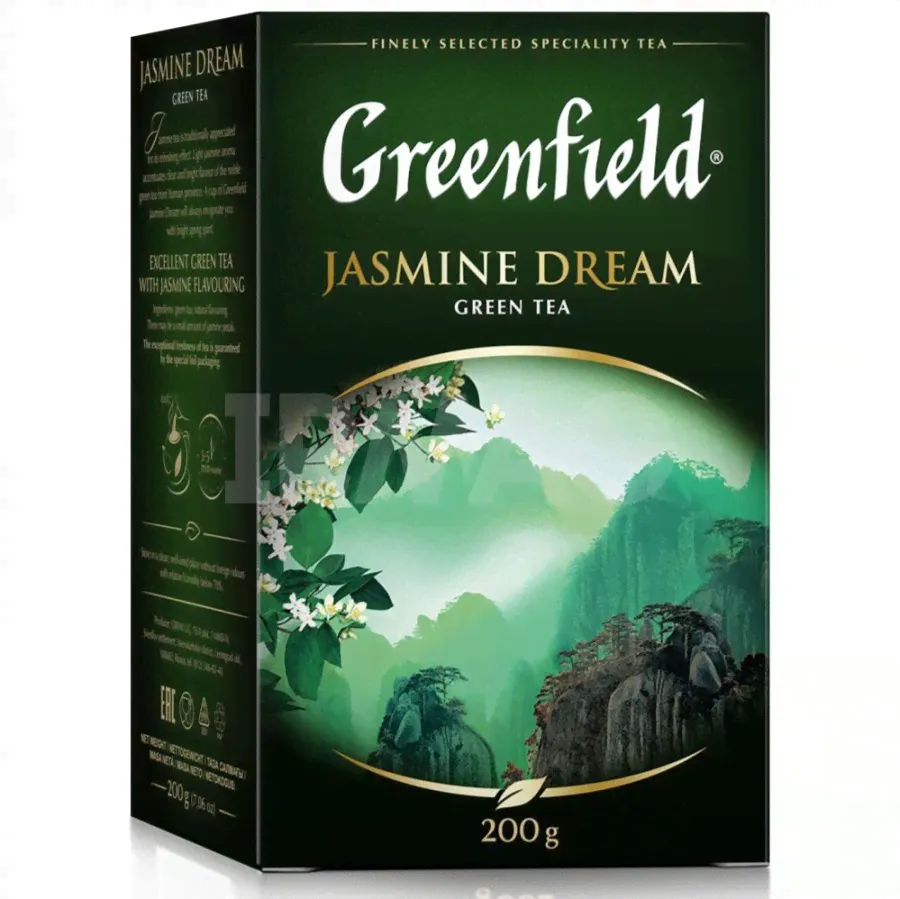 Чай зеленый Greenfield Jasmine Dream (200 г)-0