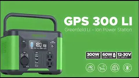 Greenfield 300W Lithium-Ion Power Station