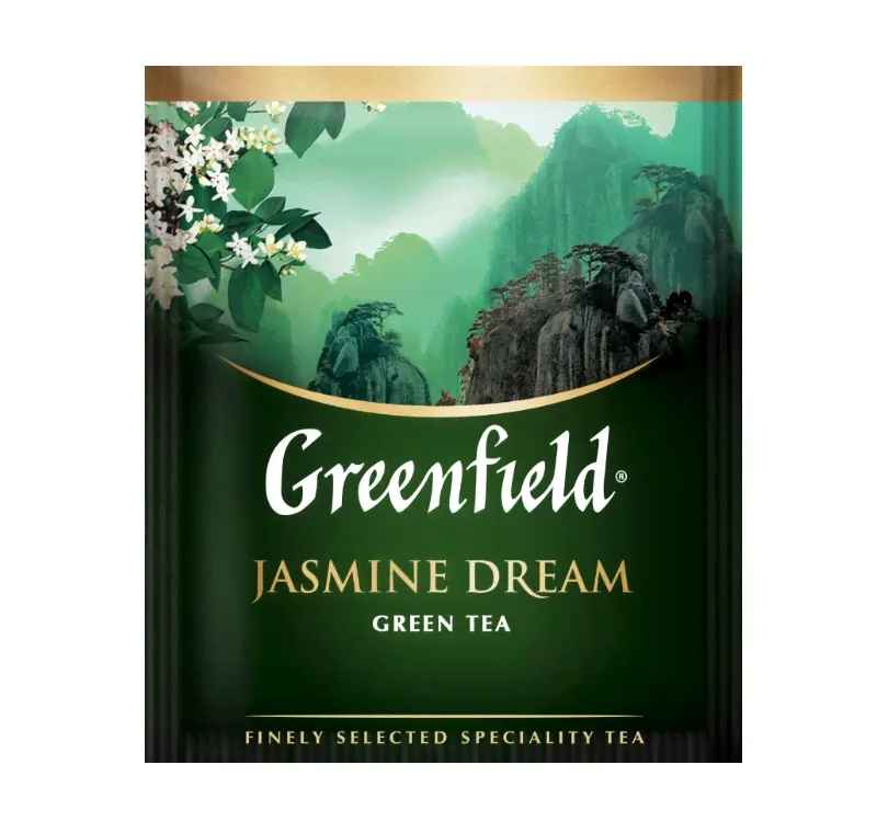 Чай зеленый Greenfield Jasmine Dream 100 пакетиков