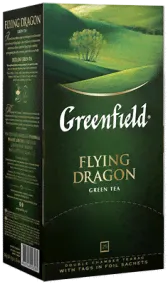 Чай Greenfield Flying Dragon (100х2гр.) китайский зеленый-0