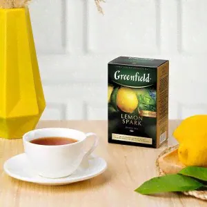 Чай черный Greenfield Lemon Spark, листовой, 100 г-1