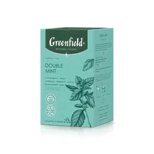 Чай Greenfield (Гринфилд) 20 пакетов 1,8г Natural Tisane Double Mint