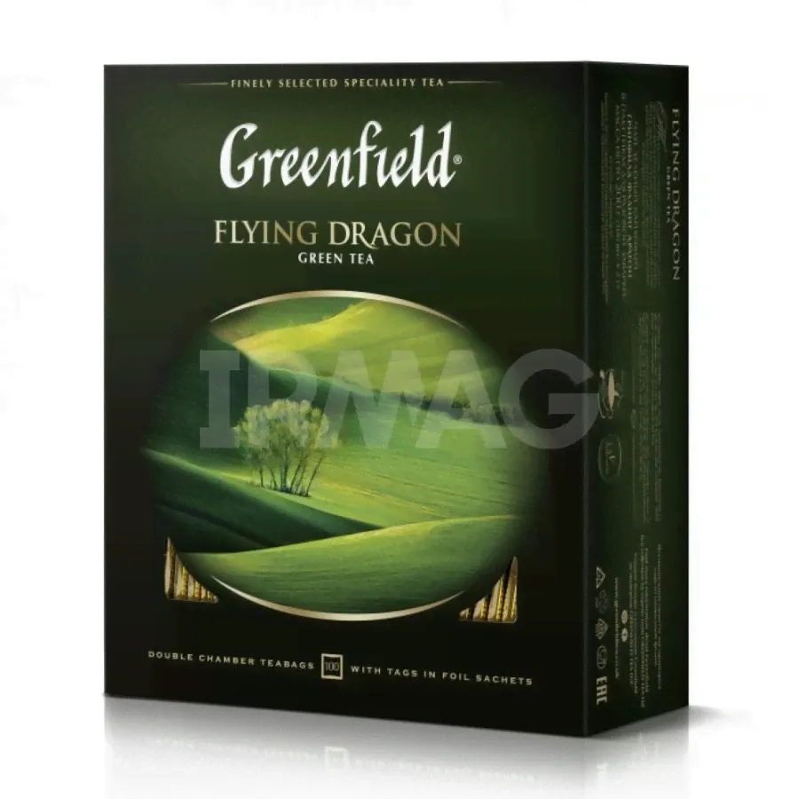 Чай зеленый Greenfield Flying Dragon (100 шт)-0