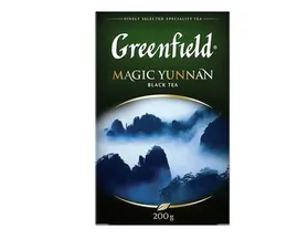 Чай черный листовой Greenfield Magic Yunnan, 200 г (Гринфилд)