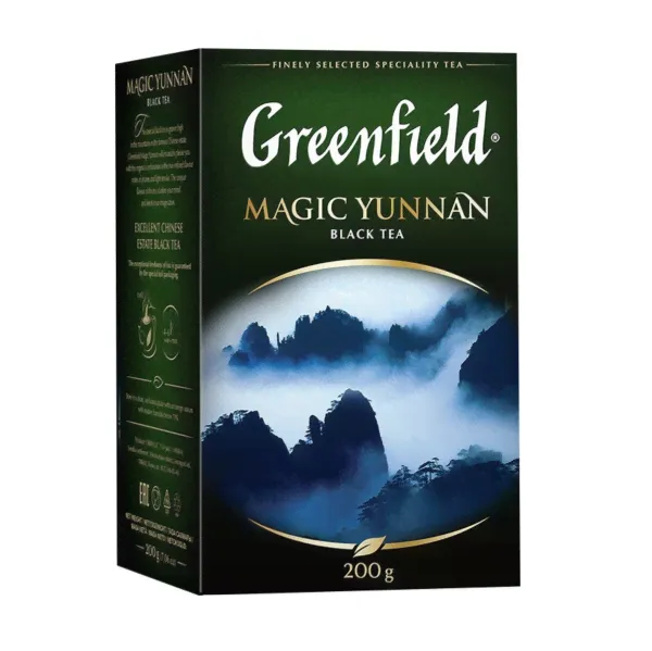 Чай черный Greenfield Magic Yunnan 200 грамм-0