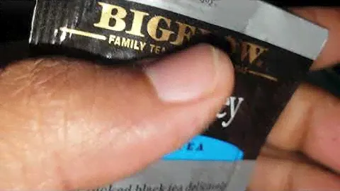 Bigelow | Earl Grey Tea bag | Review