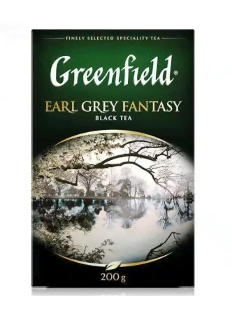 Чай черный Greenfield Earl Grey Fantasy листовой 200 г оптом-0