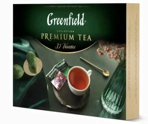 Подарочный набор чая Greenfield Premium Tea Collection, Ассорти из 30 вкусов, 120 шт.-0