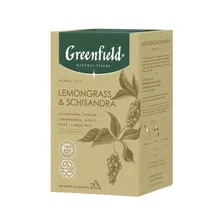 Чай Greenfield Natural Tisane Lemongrass & Schisandra трав., 20пак 1753-08