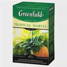 Чай «Greenfield» Tropical Marvel китайский зеленый с ананасом и имбирем, 100 грамм