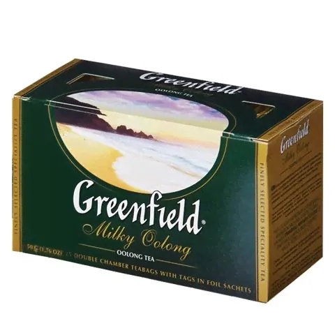 Чай GREENFIELD Гринфилд Milky Oolong Молочный улун