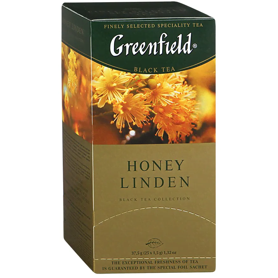 Чай черный Greenfield Honey Linden (25*1.5 гр)-0