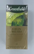 Гринфилд Грин Мелисса 25 пакетиков Greenfield Green Melissa