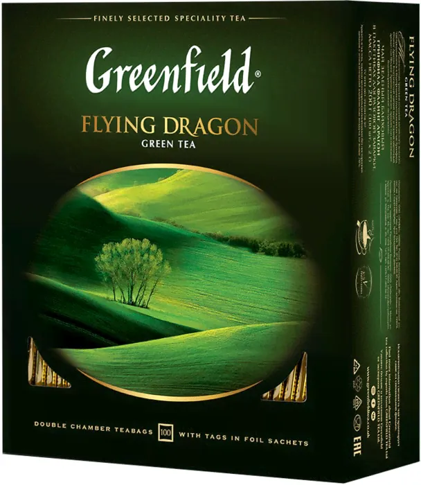 Чай зеленый Greenfield Flying Dragon 100*2г-4