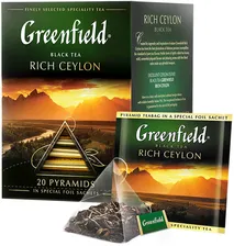 Чай черный Greenfield Rich Ceylon 20*2г