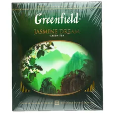 Чай зеленый Greenfield (Гринфилд) 100 пакетиков Jasmine Dream
