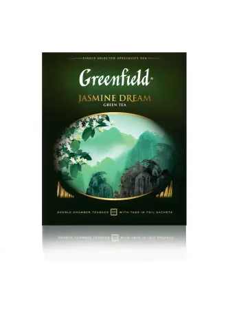 Greenfield Чай зеленый Jasmine Dream, 100x2г оптом